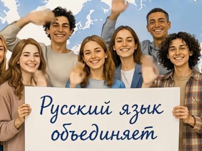 Русский язык объединяет